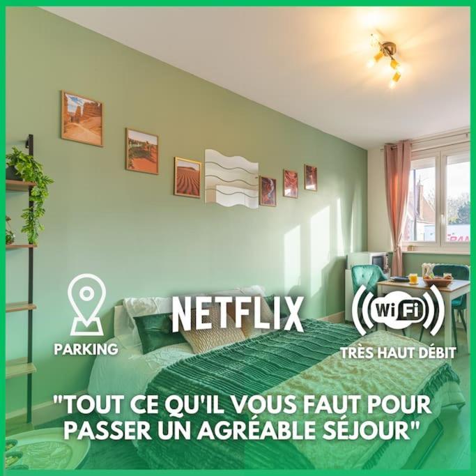 Le Refuge - Netflix I Wifi Haut Debit I Parking - Confort & Cosy Valenciennes Eksteriør billede